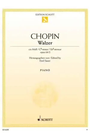 Schott Chopin - Valse Ut Dièse Mineur Op. 64/2 - Piano | Qualité supérieure