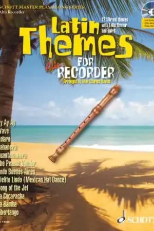Livraison express - Schott Latin Themes For Alto Flute A Bec