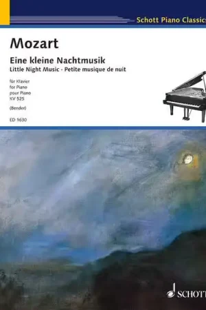 Schott Mozart - Petite Musique De Nuit KV 525 - Piano | Nouvel arrivage