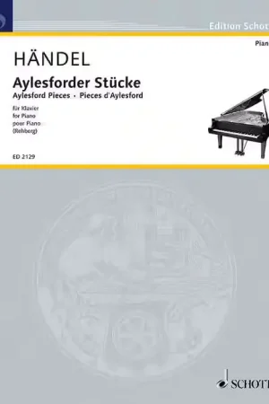 Schott Händel - Pieces D'aylesford - Piano - Prix en baisse