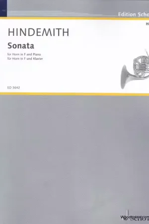 Schott Hindemith Paul - Sonata - Horn In F And Piano | Soldes
