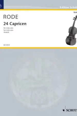 Excellente qualité - Schott Rode Jacques P.J. - 24 Caprices - Viola