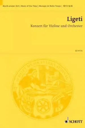 Offre - Schott Ligeti - Concerto - Violon et Orchestre