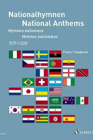 Disponible maintenant - Schott Hymnes Nationaux - Piano Solo Ou With Voice