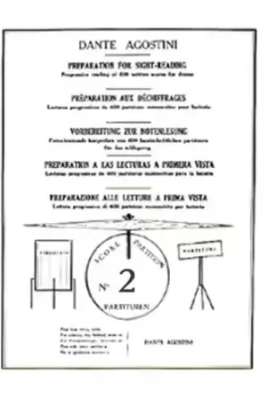 Achetez en ligne | Editions Agostini Agostini Dante - Preparation Au Dechiffrage Vol.2