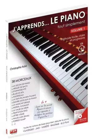 F2M Editions J'apprends Le Piano Tout Simplement Vol.1 | Économisez maintenant