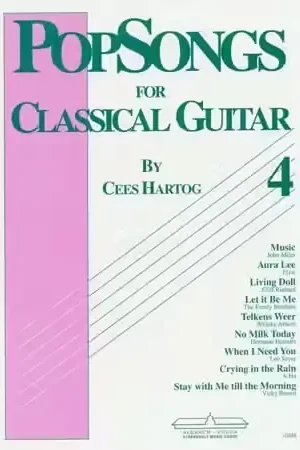 Alsbach - Educa HARTOG C. - POP SONGS VOL.4 - GUITAR - Bon prix