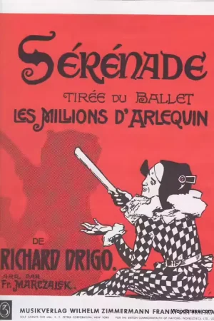 Nouveau - Zimmermann Drigo R. - Serenade Aus "les Millions D'arlequin"