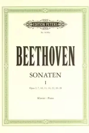 Edition Peters Beethoven Ludwig Van - Sonatas Vol.1 - Piano | Offre exclusive