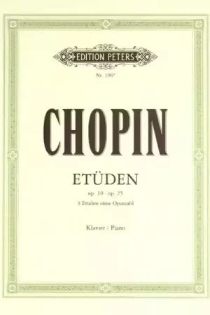 Edition Peters Chopin Frederic - Etudes - Piano | Super prix