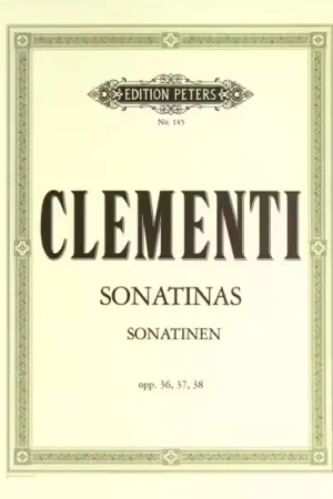 Achat sécurisé | Edition Peters Clementi Muzio - Sonatinas Op. 36 Nos. 1-6 Op. 37 Nos. 1-3 Op. 38 Nos. 1-3 - Piano