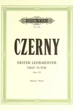 Edition Peters Czerny Carl - Le Premier Maitre Op.599 - Piano | Achetez dès maintenant