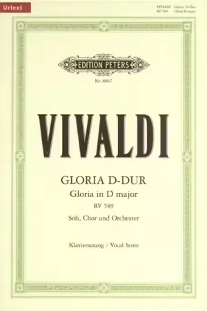 Edition Peters Vivaldi Antonio - Gloria In D RV 589 - Mixed Choir | Derniers articles