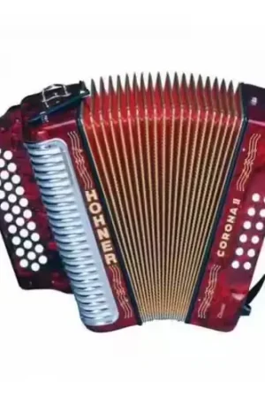 Haute qualité | Hohner Corona 2 GCF Rouge