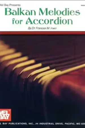 Produit phare | Mel Bay Balkan Melodies For Accordion - Accordion