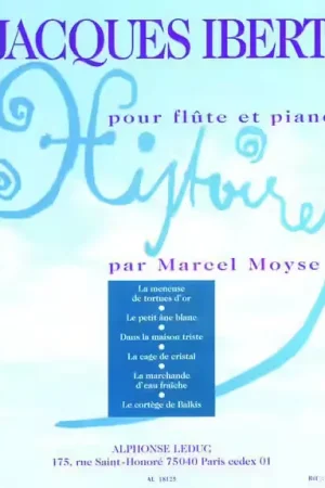 Nouveau produit | Leduc Ibert J. - Histoires - Flute et Piano