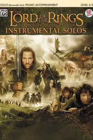 Prix bas | Alfred Publishing Shore Howard - Lord Of The Rings + CD - Cello And Piano