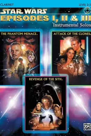 Alfred Publishing Williams John - Star Wars Episodes I-iii + CD - Clarinet And Piano | Bien noté