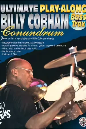 Alfred Publishing Cobham Billy - Conundrum Bass + 2 CD - Bass Guitar - Derniers exemplaires