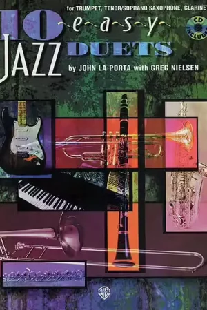 Alfred Publishing La Porta J And Nielsen G - 10 Easy Jazz Duets + CD - BB Instruments | Remise