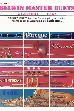 Offre limitée | Alfred Publishing Snell Keith - Belwin Master Duets Clarinet Easy II - Clarinet Ensemble