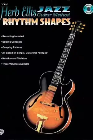 Meilleure vente | Alfred Publishing Ellis Herb - Jazz Guitar Rhythm Shape + CD - Guitar