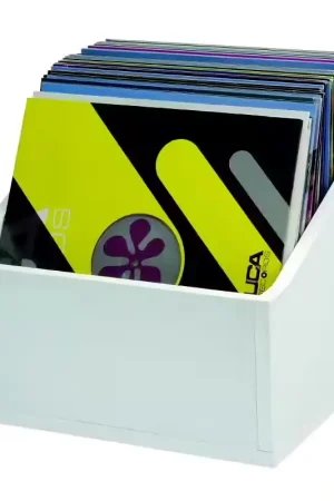 Livraison rapide - Glorious Dj Record Box Advanced 110 Blanc