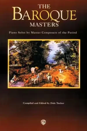 Alfred Publishing Piano Masters: Baroque - Piano - Prix cassé