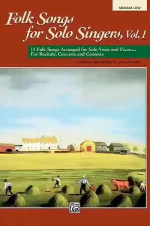 Super offre - Alfred Publishing Althouse Jay - Folk Songs For Solo Singers - Medium And Low Voice