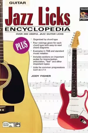 Profitez-en | Alfred Publishing Fisher Jody - Jazz Licks Encyclopedia + CD - Guitar