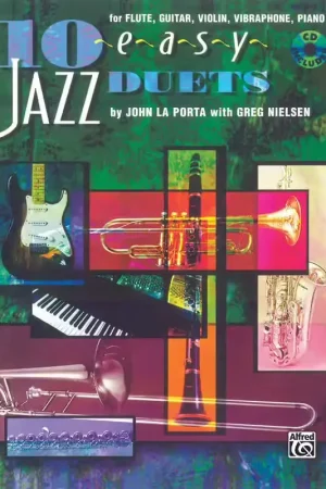 Prix imbattable | Alfred Publishing La Porta J And Nielsen G - 10 Easy Jazz Duets + CD - Jazz Band