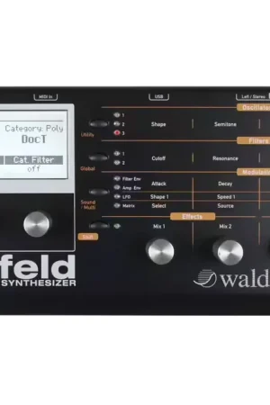 Coup de cœur - Waldorf Blofeld Desktop Noir