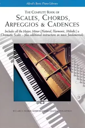 Alfred Publishing Manus And Lethco - The Complete Book Of Scales Chords - Piano - Tout juste ajouté
