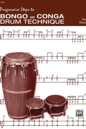 Alfred Publishing REED TED - PROGRESSIVE STEPS TO BONGO AND CONGA - DRUM | Cette semaine uniquement