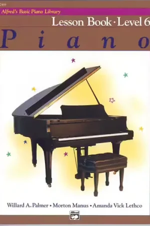 Achetez dès maintenant | Alfred Publishing Palmer Manus And Lethco - Alfred's Basic Piano Lesson Book 6 - Piano