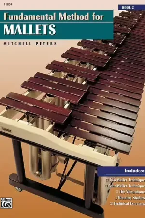 Nouveau chez nous | Alfred Publishing Peters Mitchell - Fundamental Method For Mallets Book 2 - Percussion