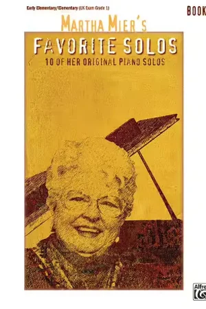 En stock - Alfred Publishing Martha Mier - Favorites Solos Book 1 - Piano