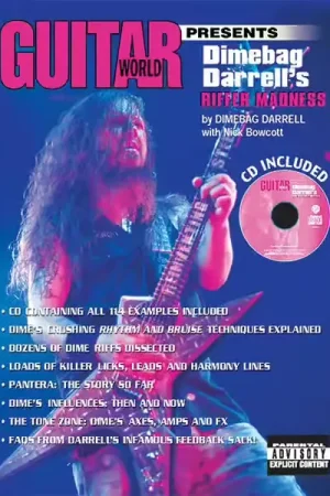 Qualité premium | Alfred Publishing Dimebag Darrell Riffer Madness - Guitar