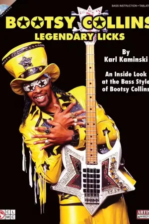 Cherry Lane BOOTSY COLLINS LEGENDARY LICKS - GUITARE BASSE | Offre