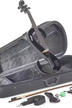 Promotion - Stagg Eva 4/4 BK Set Alto Electrique - Noir
