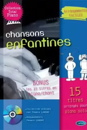 Carisch Lanone Franck - Chansons Enfantines Pour Piano + CD | Top des ventes