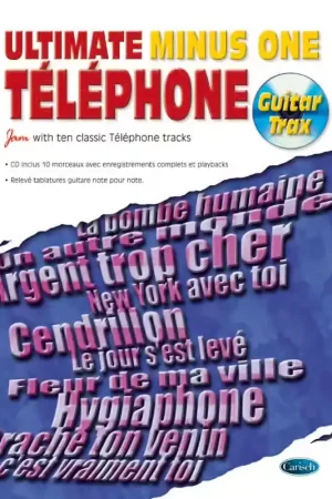 Nouveau en boutique - Carisch Telephone - Ultimate Minus One Guitar Trax + CD