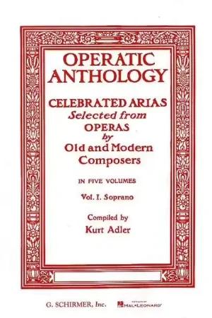 Tout juste arrivé - Hal Leonard Operatic Anthology Vol. 1 - Soprano et Piano