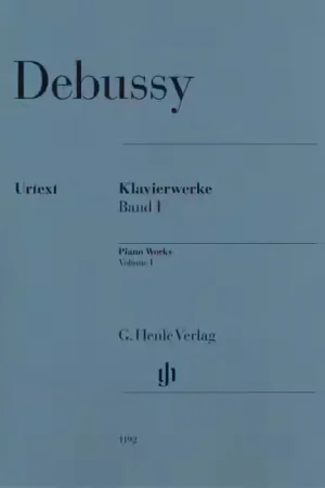 Très bien noté | Henle Verlag Debussy Claude - Piano Works Vol.1