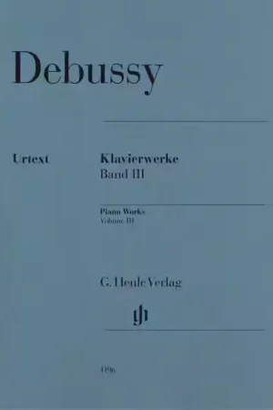 Henle Verlag Debussy Claude - Piano Works Vol.3 | Disponible maintenant