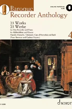 Direct usine | Schott Bowman P./ Heyens G. - Baroque Recorder Anthology Vol.4 + Audio En Ligne