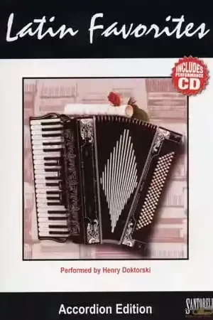 Santorella Publications Latin Favorites Accordion + CD | Liquidation