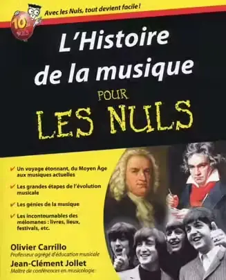 First Interactive HISTOIRE DE LA MUSIQUE POUR LES NULS | Livraison rapide