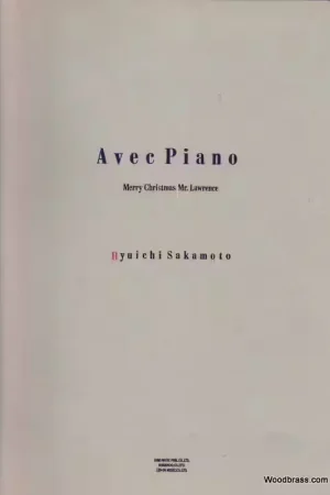 Super prix - Zen-On Music Music Sakamoto R. - Avec Piano - Merry Christmas Mister Lawrence - Piano
