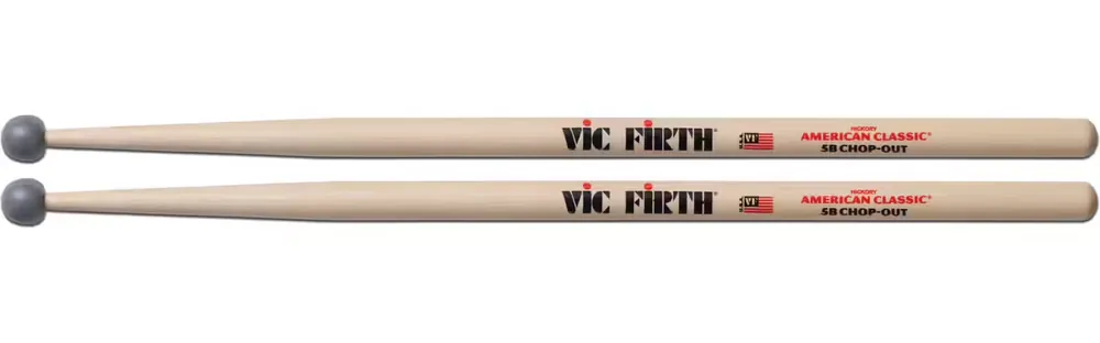 Se termine bientôt | Vic Firth 5bco - 5B CHOP-out Silencieuse